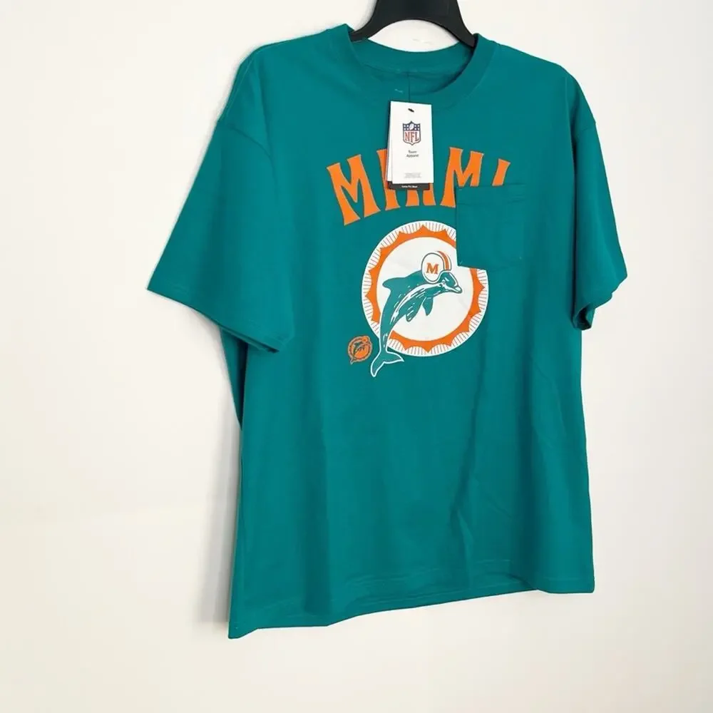 Nike Mens Miami Dolphins T Shirt Size Medium